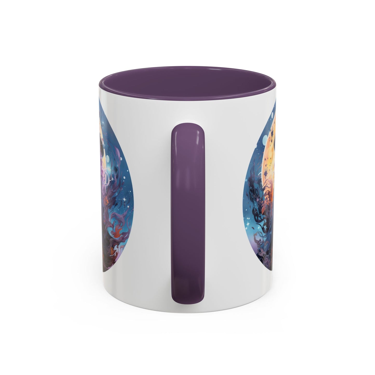 Mystical Witch Coffee Mug, Enchanted Mug, Cute Witch Gift, Magic Drinkware, Celestial Kitchen Decor, Unique Witchy Present