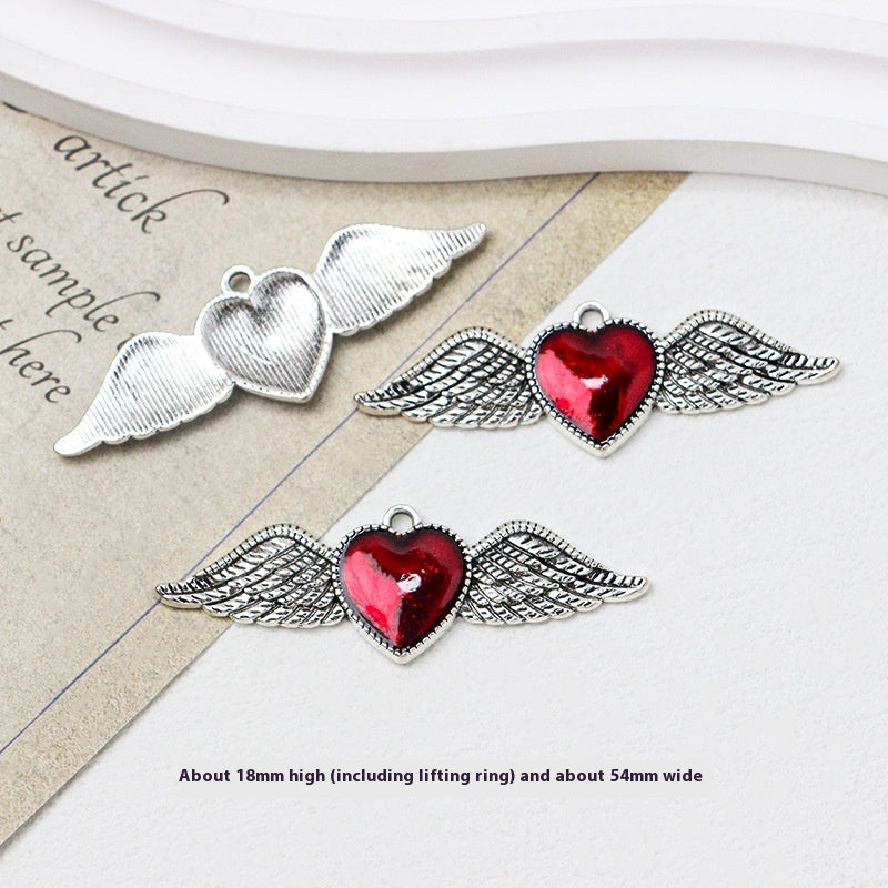Gothic Girl Cross Love DIY Handmade Necklace Bracelet Earring Ornament Accessories