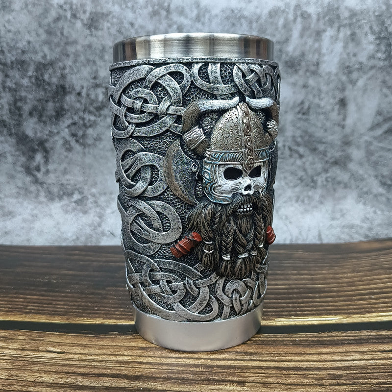 Personnalité de tasse à café Viking Vintage