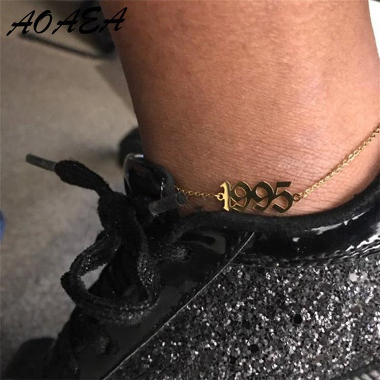 Stainless steel year chain