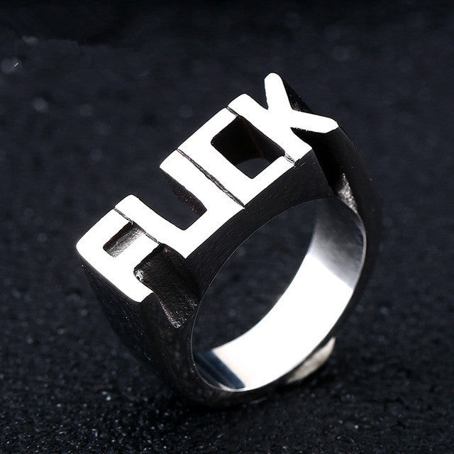 Punk style ring
