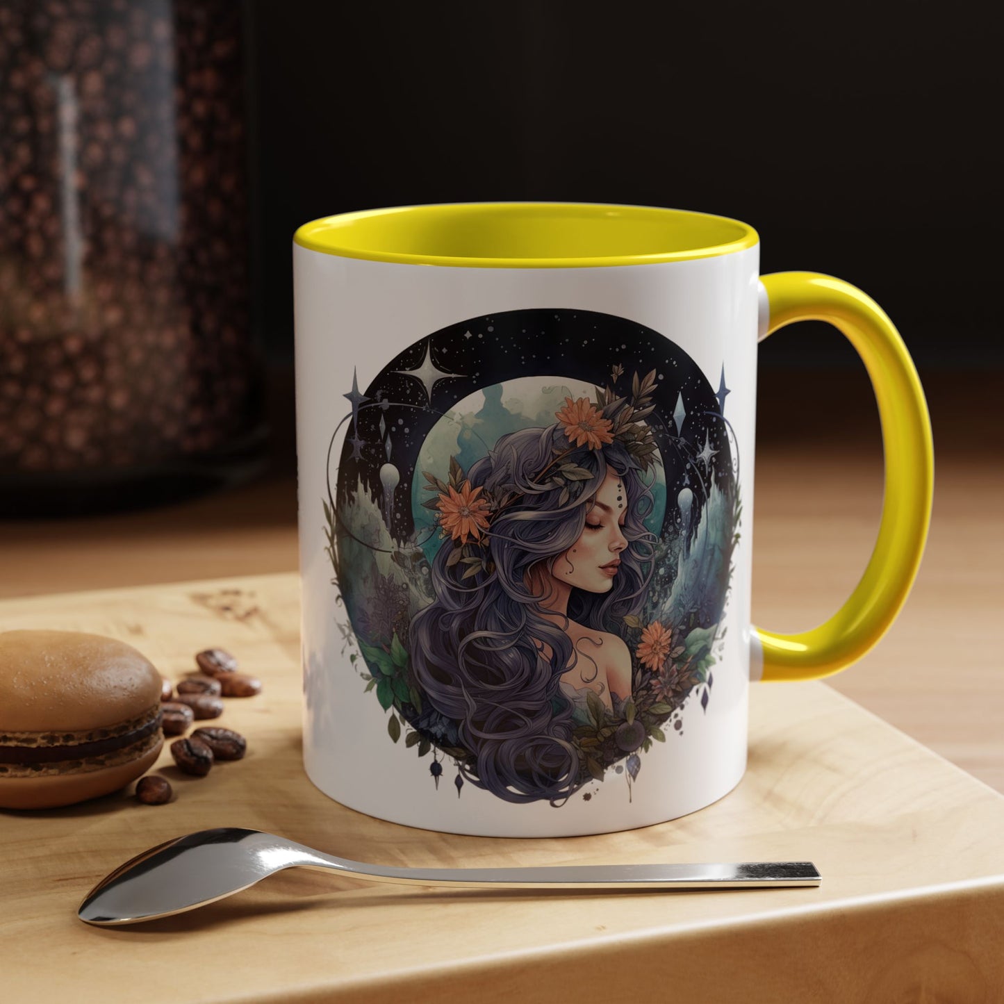 Whimsical Fairy Tale Coffee Mug, Enchanted Forest Gift, Ceramic Mug for Nature Lovers, Magical Coffee Cup, Artful Tea Mug