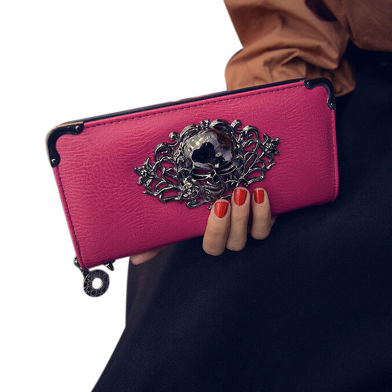 Retro punk wallet