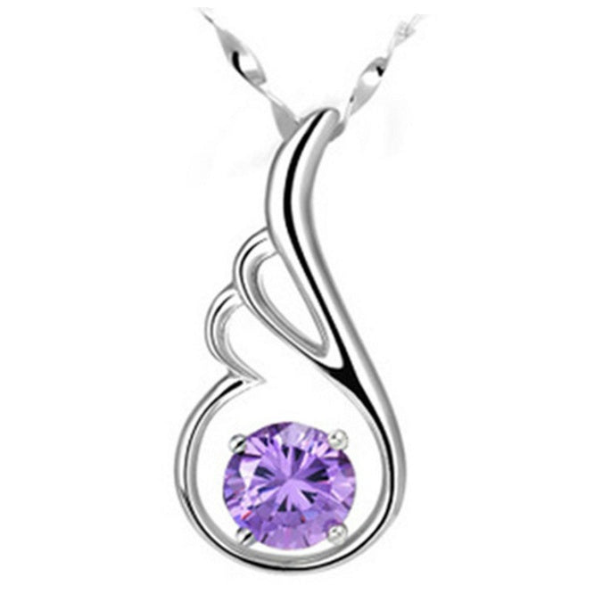 Aile d'ange collier de diamants