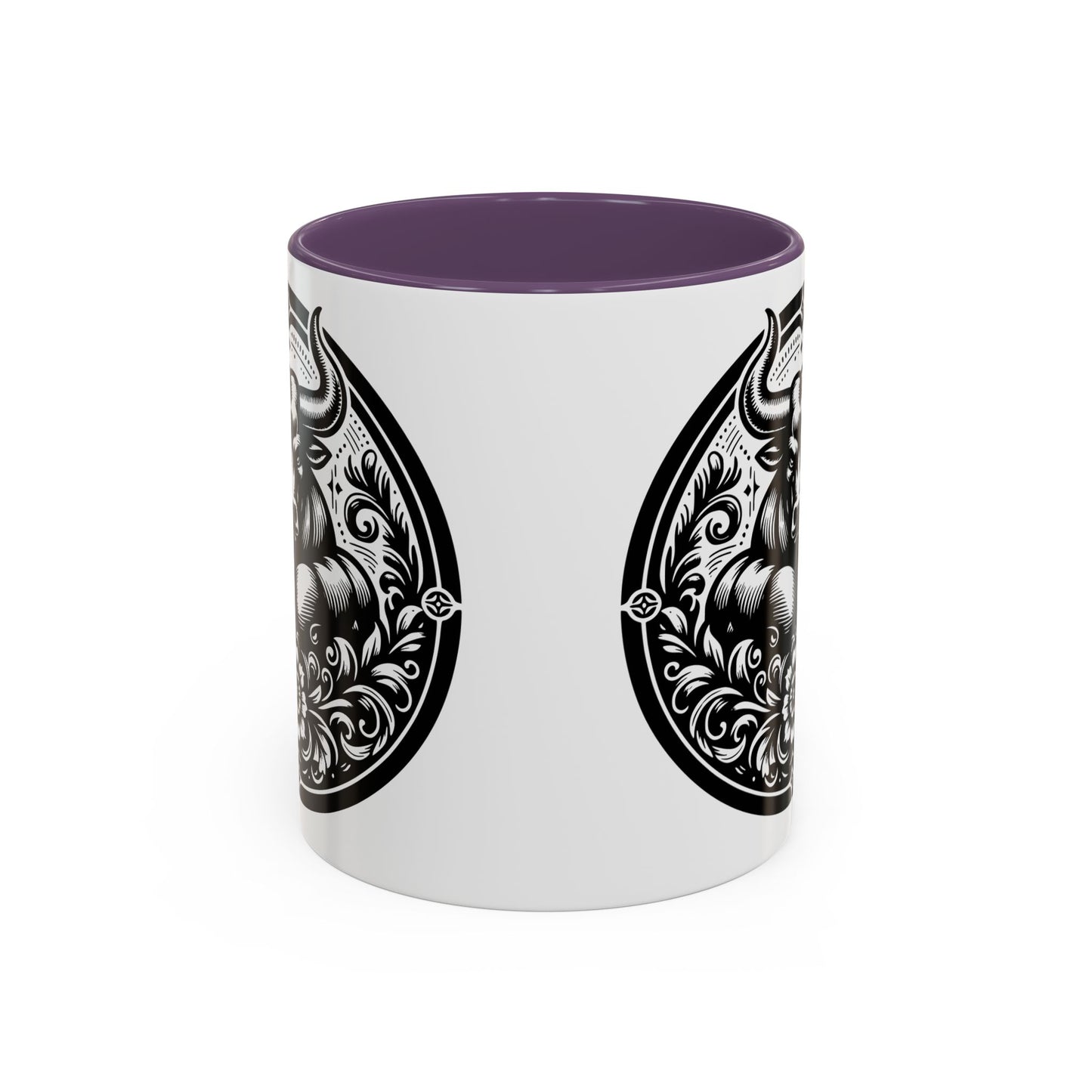 Bull-Themed Accent Coffee Mug for Animal Lovers, Unique Gift for Birthdays, Farmhouse Decor, Coffee Lover's Mug, 11oz and 15oz Options