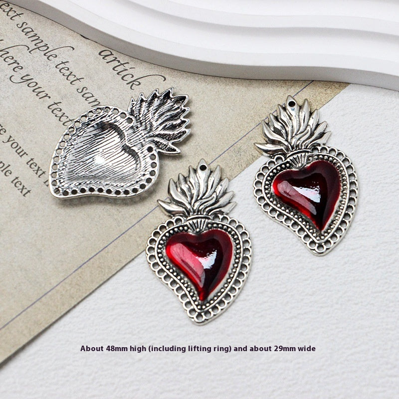 Gothic Girl Cross Love DIY Handmade Necklace Bracelet Earring Ornament Accessories