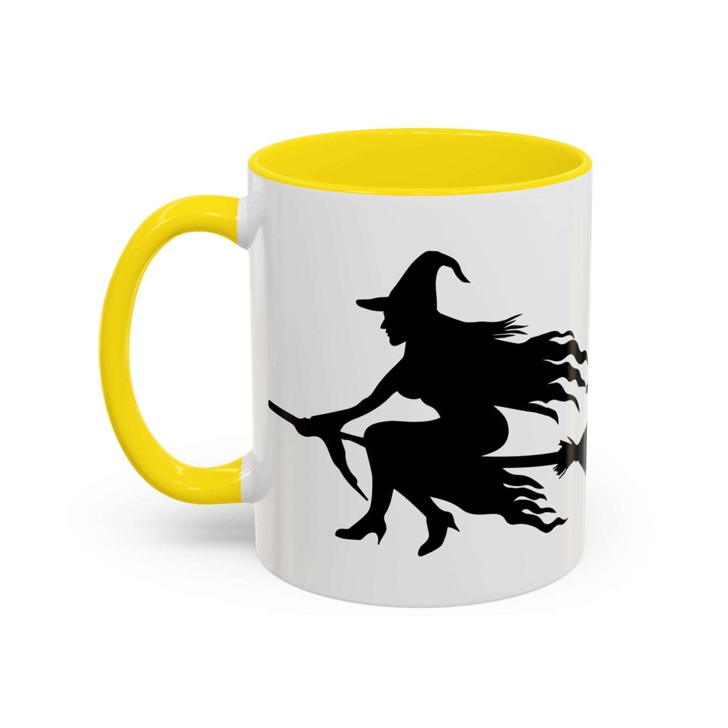Witchy Accent Coffee Mug - Perfect for Halloween, Witch Enthusiasts, Cozy Nights, Themed Parties, Gift for Her, Magic Lovers