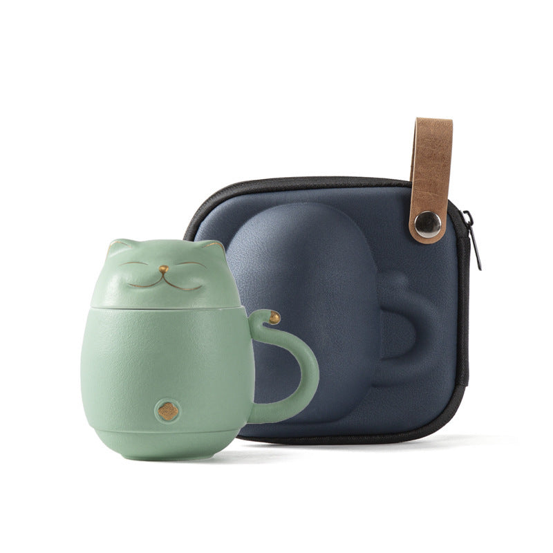 Ensemble de thé portable, pour voyage d'affaires