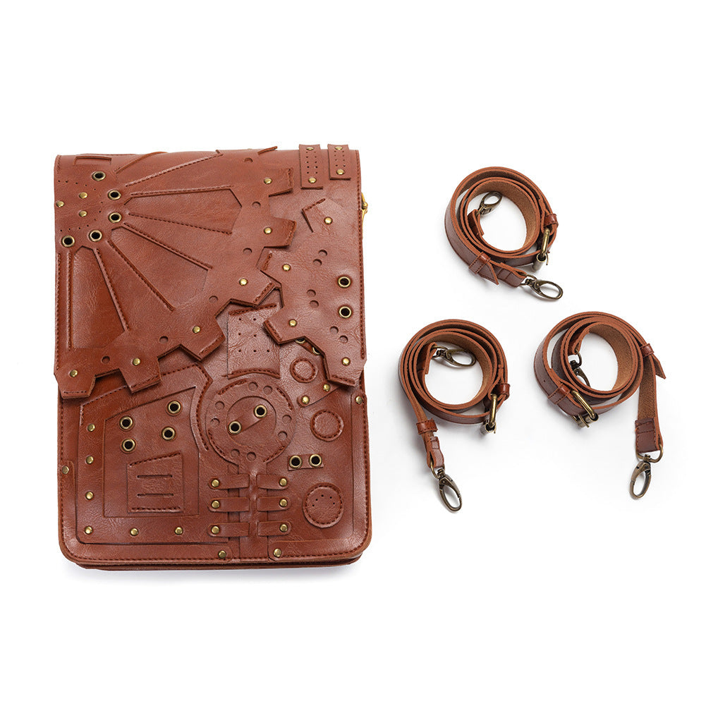 Nouveau steampunk rétro sac à dos de vitesse