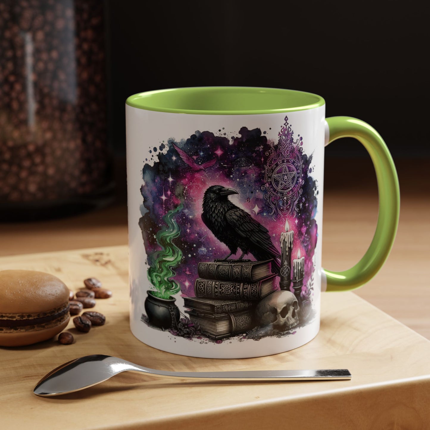 Mystical Coffee Mug, Perfect for Witches, Spellcasters, Halloween, Unique Gift, Magical Beverage Cup