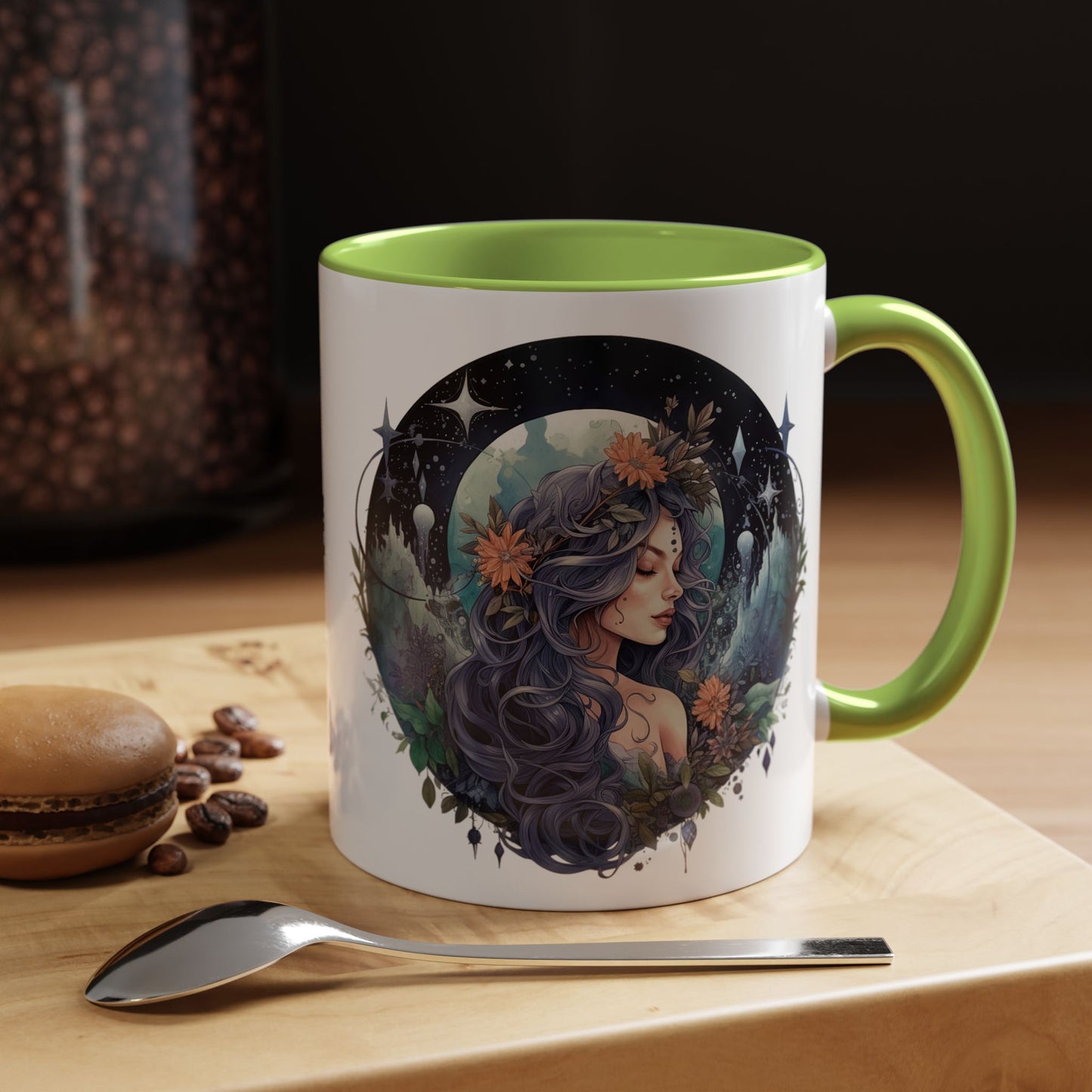 Whimsical Fairy Tale Coffee Mug, Enchanted Forest Gift, Ceramic Mug for Nature Lovers, Magical Coffee Cup, Artful Tea Mug