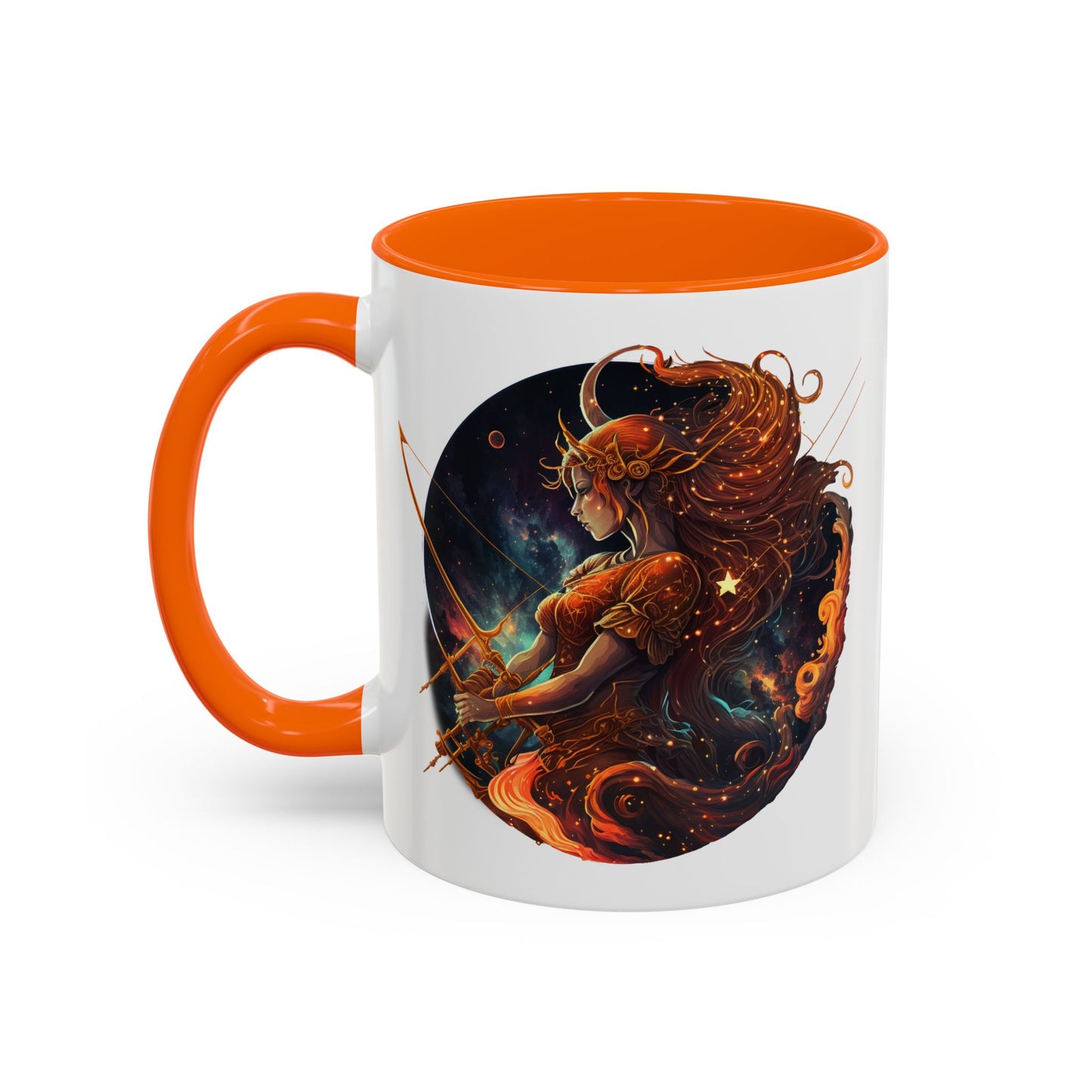 Celestial Goddess Coffee Mug | 11oz & 15oz | Mystical Gift for Coffee Lovers | Astrology Decor | Bohemian Kitchenware | Unique Art Mug