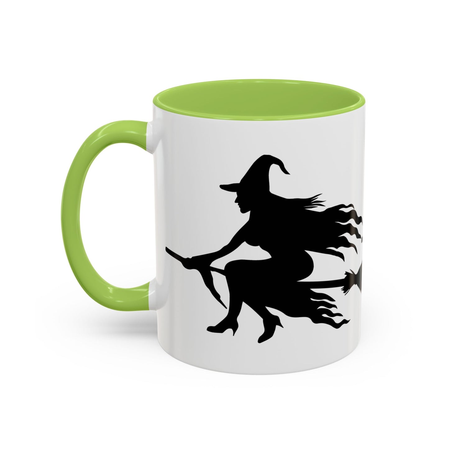 Witchy Accent Coffee Mug - Perfect for Halloween, Witch Enthusiasts, Cozy Nights, Themed Parties, Gift for Her, Magic Lovers
