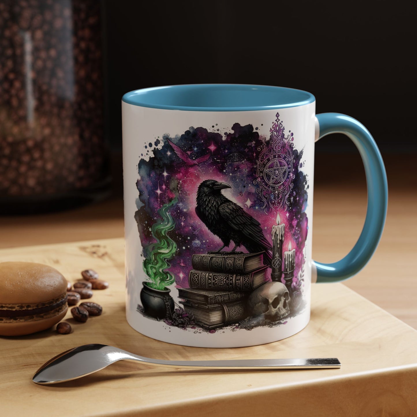 Mystical Coffee Mug, Perfect for Witches, Spellcasters, Halloween, Unique Gift, Magical Beverage Cup