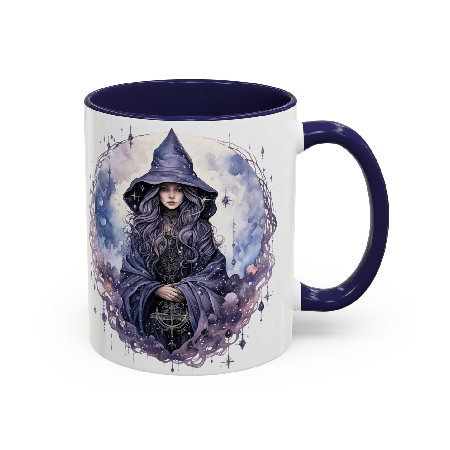 Mystical Witch Coffee Mug | Enchanted Gift for Tea Lovers, Halloween Decor, Witchcraft Lover, Celestial Home Decor, Unique Magic Mug