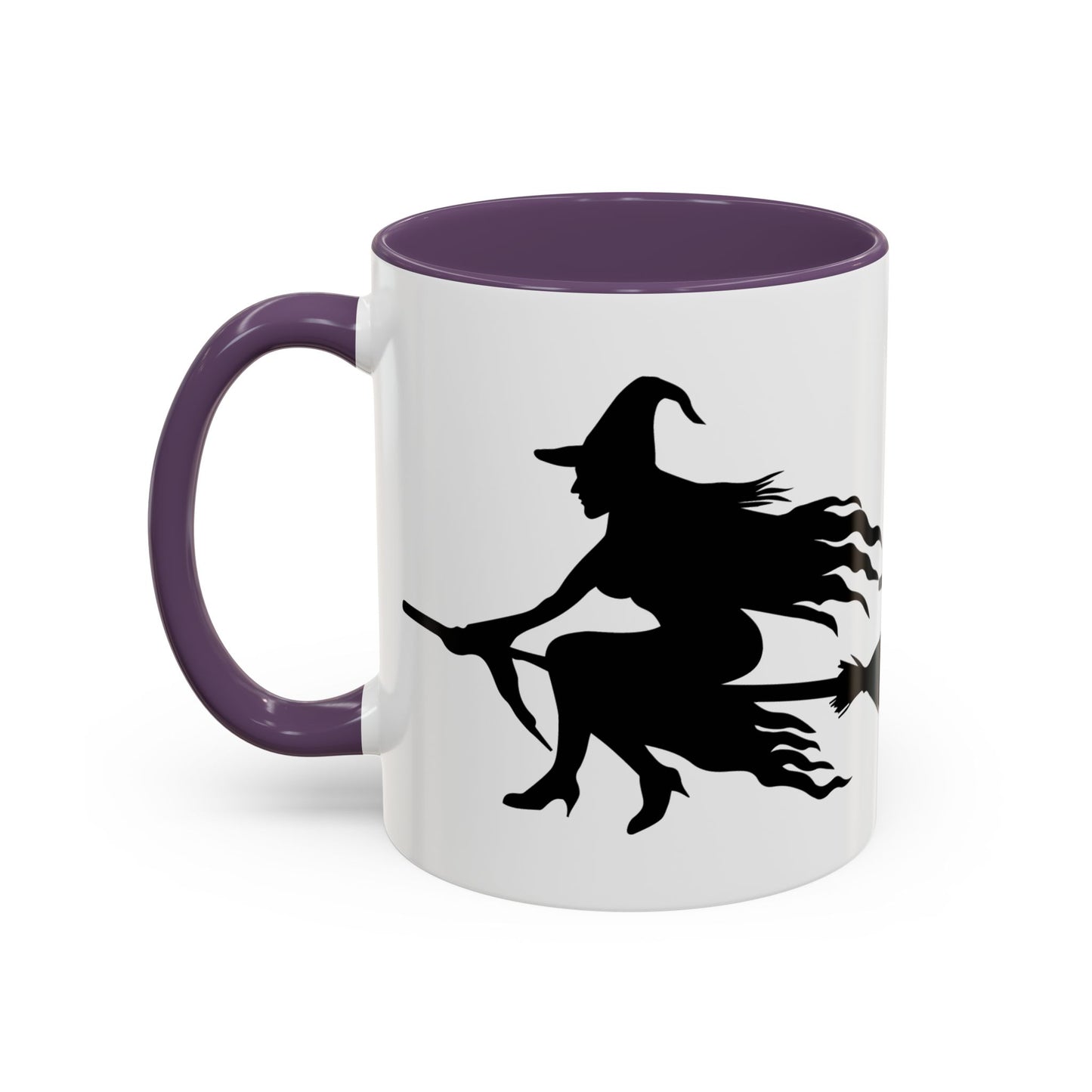 Witchy Accent Coffee Mug - Perfect for Halloween, Witch Enthusiasts, Cozy Nights, Themed Parties, Gift for Her, Magic Lovers