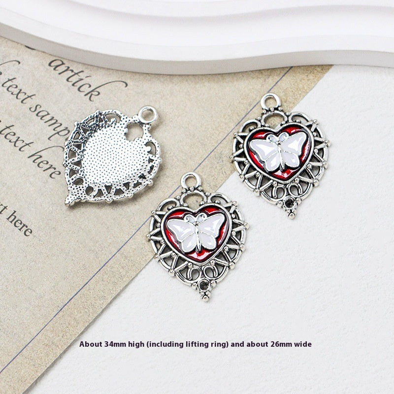 Gothic Girl Cross Love DIY Handmade Necklace Bracelet Earring Ornament Accessories