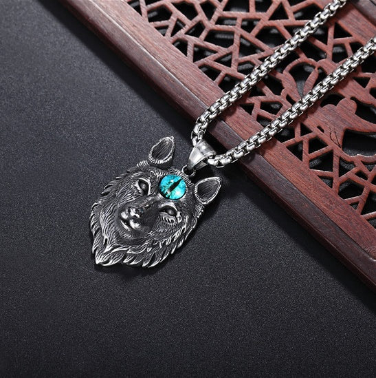 Wolf Totem Wolf Head Pendant
