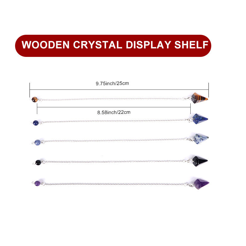 Cristal Pendentif Support Sorcière Ornement