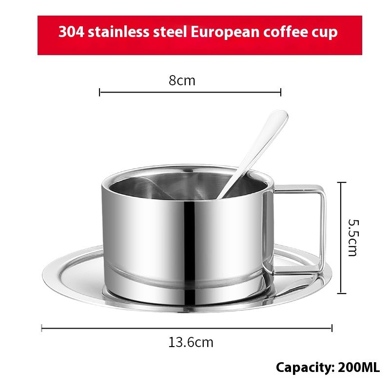 Tasse isolée à double couche en acier inoxydable
