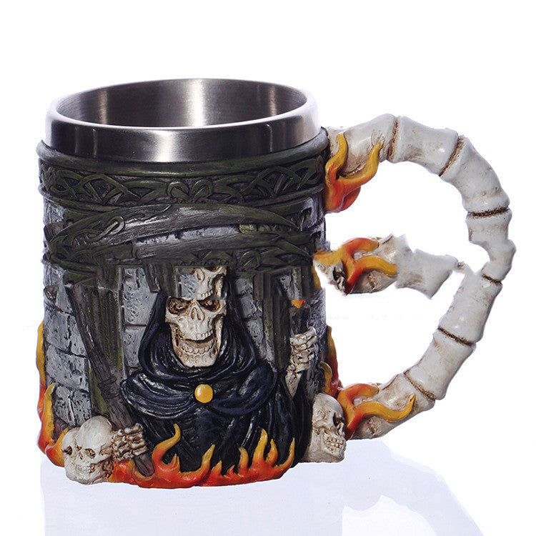 Nouveau tasse crâne de mort