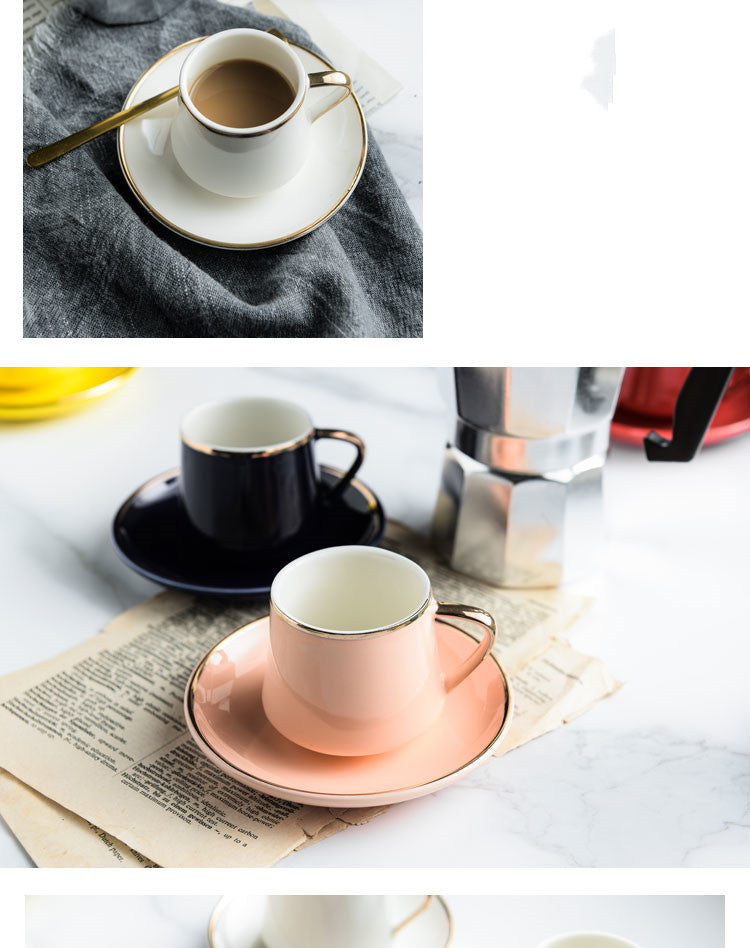 Creative Turc En Céramique Café Tasse Macaron Couleur
