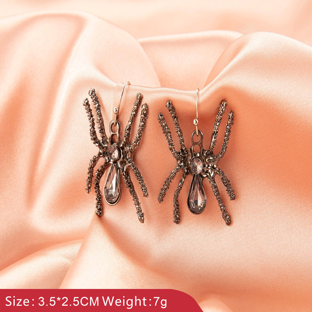 Gothique Fantôme Araignée Crâne Boucles D'oreilles Femmes