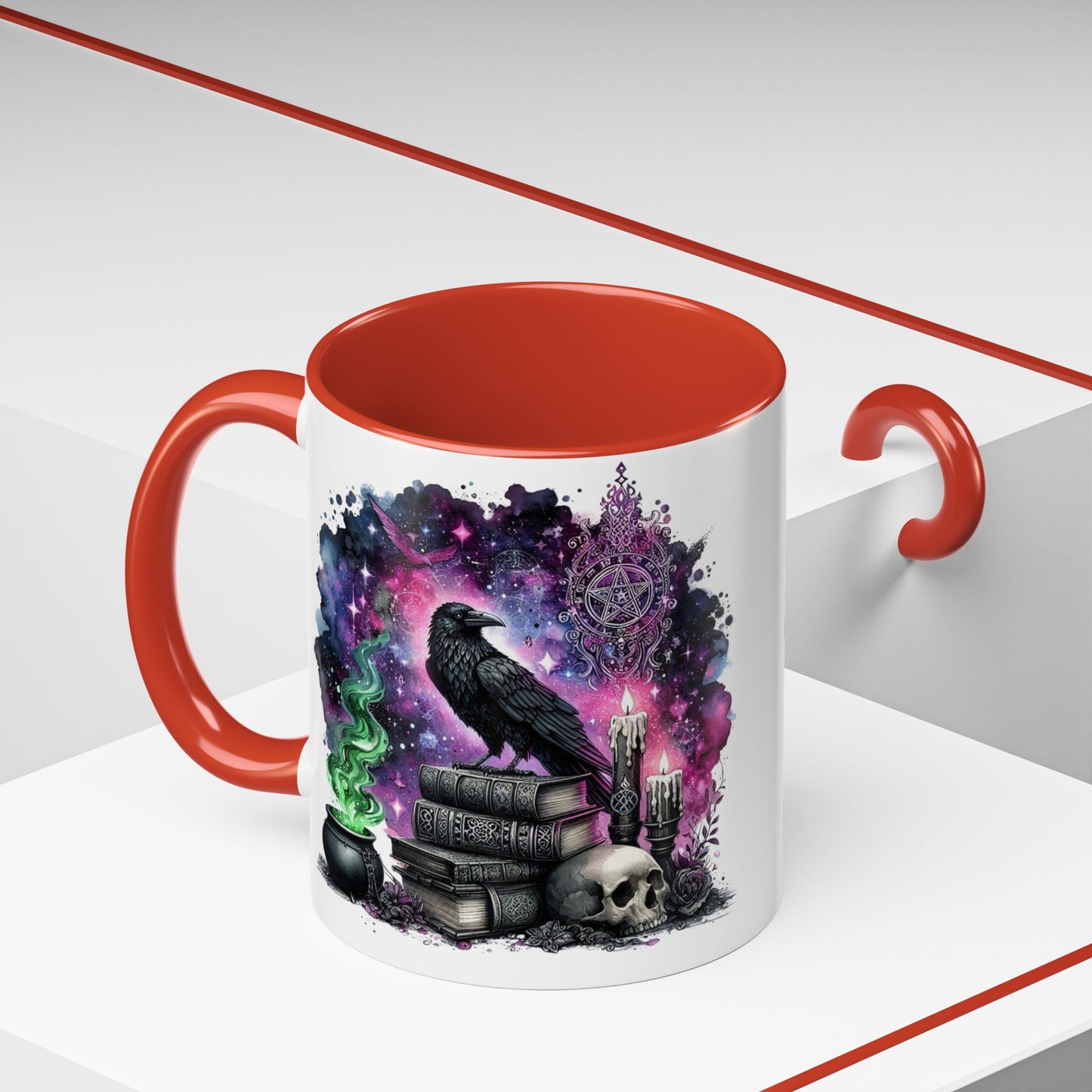 Mystical Coffee Mug, Perfect for Witches, Spellcasters, Halloween, Unique Gift, Magical Beverage Cup