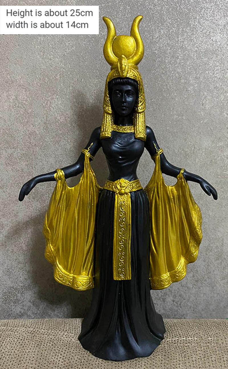 Fashionable Home Furnishing Resin Crafts Egyptian Wings Goddess Decoration