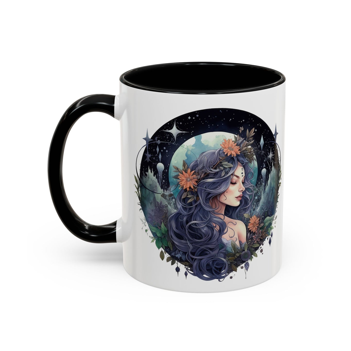 Whimsical Fairy Tale Coffee Mug, Enchanted Forest Gift, Ceramic Mug for Nature Lovers, Magical Coffee Cup, Artful Tea Mug