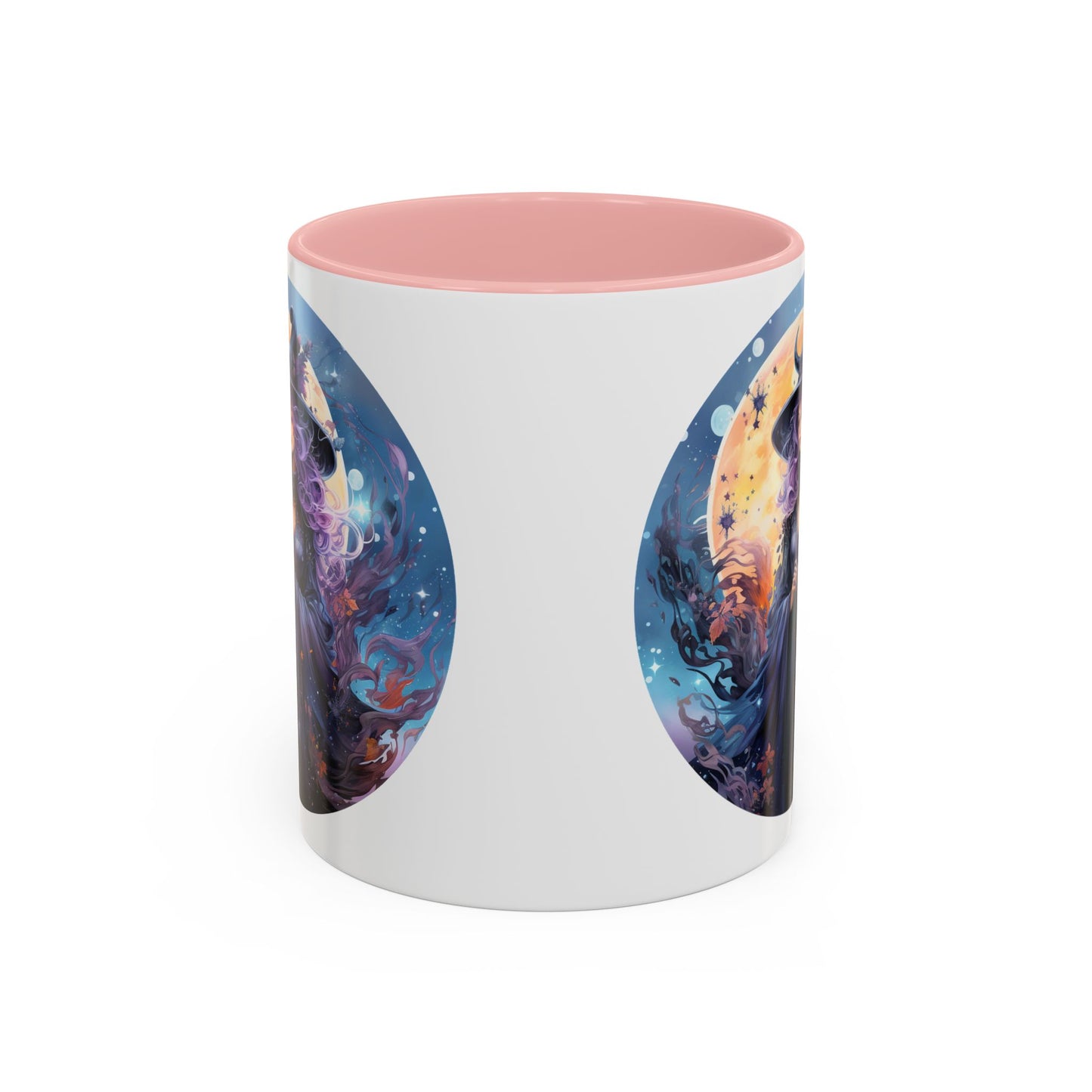 Mystical Witch Coffee Mug, Enchanted Mug, Cute Witch Gift, Magic Drinkware, Celestial Kitchen Decor, Unique Witchy Present
