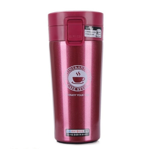 stainless steel vacuum coffee cup business bouncy mug