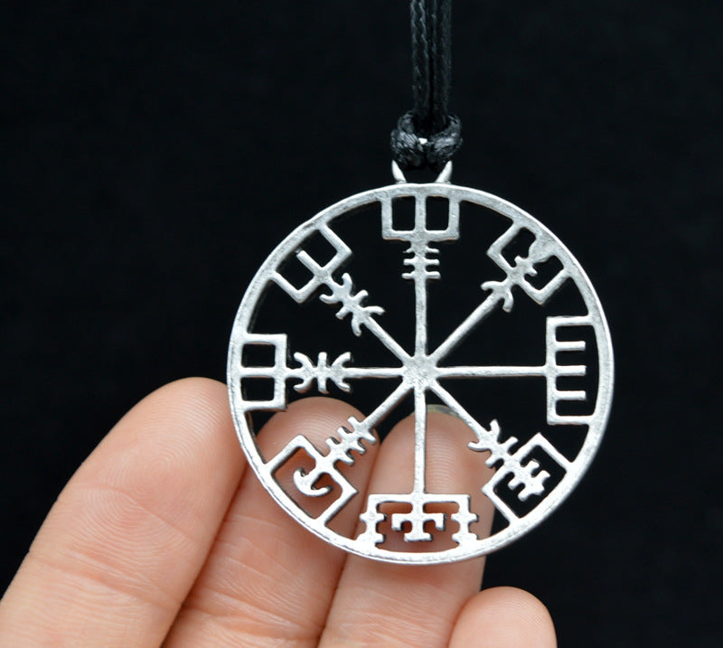 Viking Compass Men's Accessory Pendant Necklace