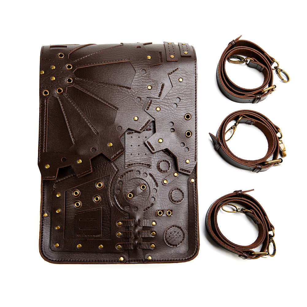 Nouveau steampunk rétro sac à dos de vitesse