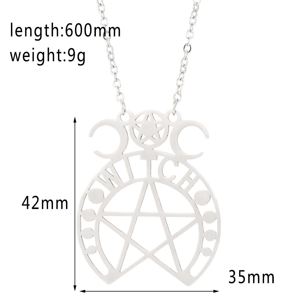 Nature Moon Goddess Necklace