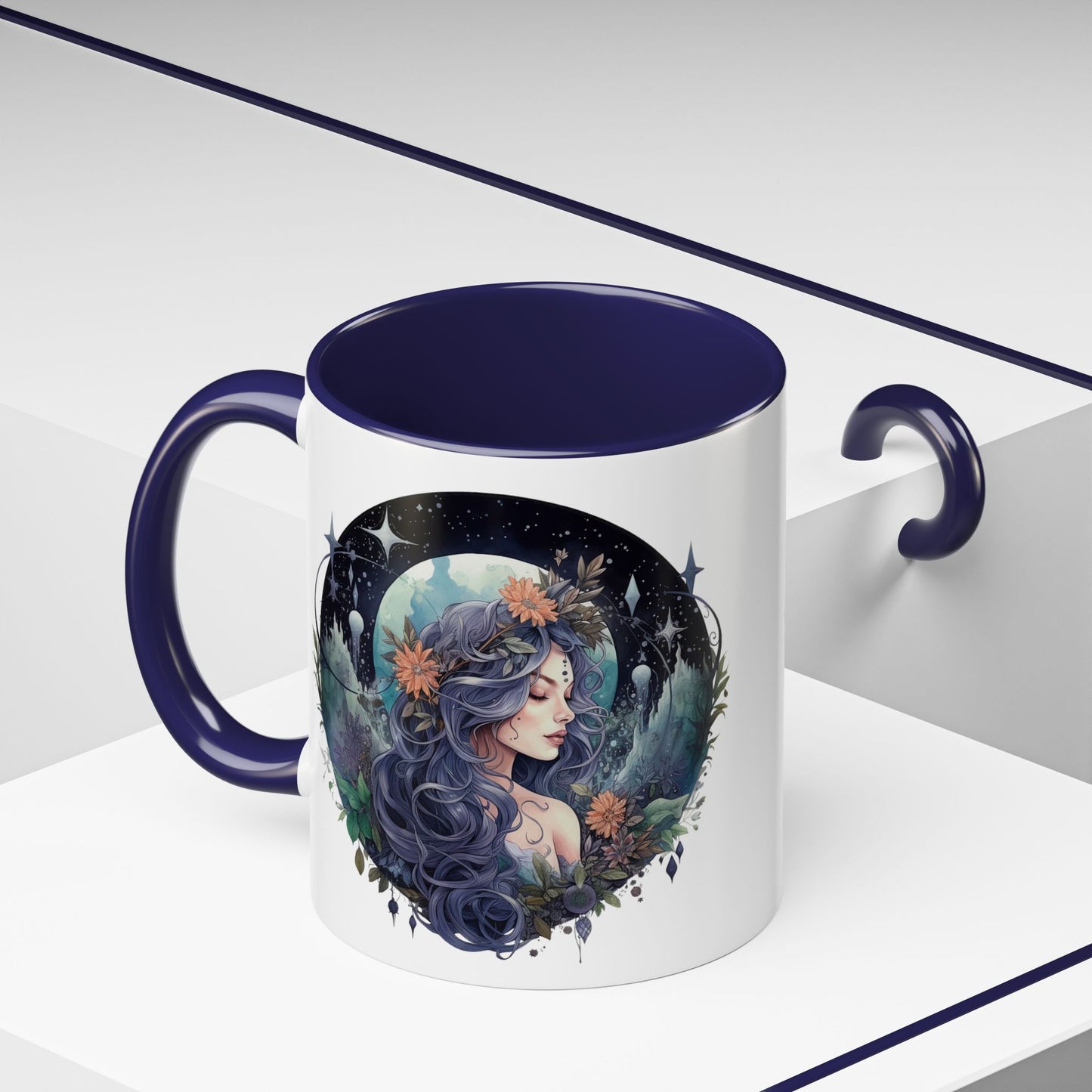 Whimsical Fairy Tale Coffee Mug, Enchanted Forest Gift, Ceramic Mug for Nature Lovers, Magical Coffee Cup, Artful Tea Mug