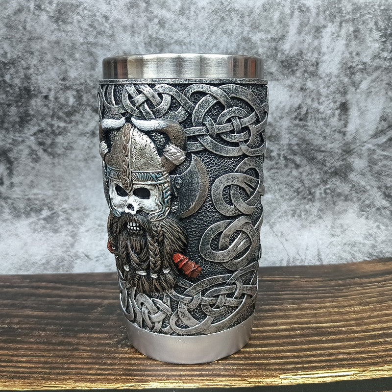 Personnalité de tasse à café Viking Vintage