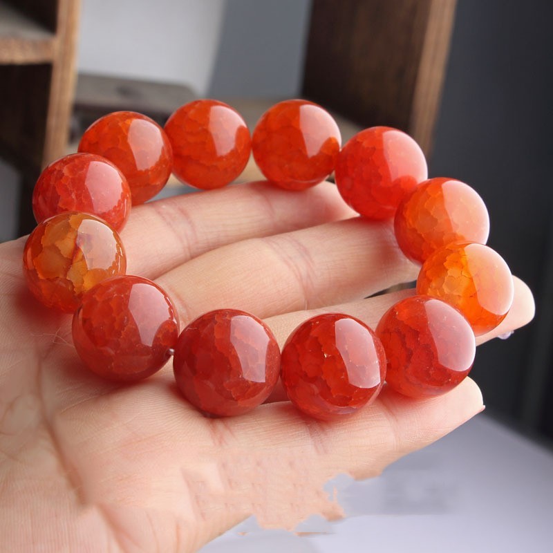 Fire Dragon Bracelet Dragon Scale Phoenix Blood Handheld Rosary Beads