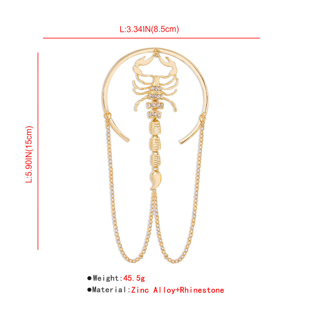 Gothique Scorpion Brassard Créative Rétro Main