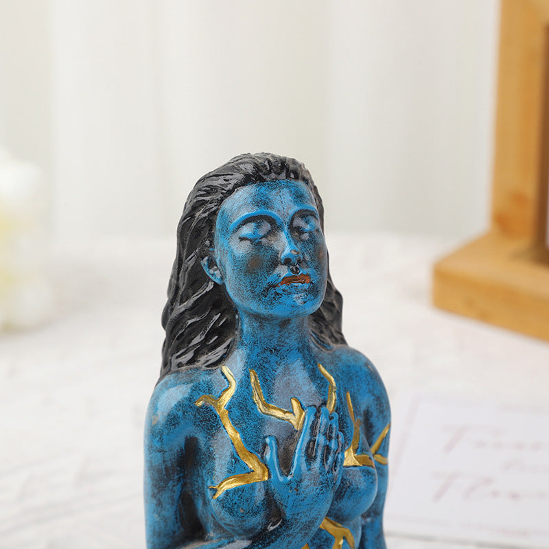 Healing Series Home Ornament Goddess Resin Decorations