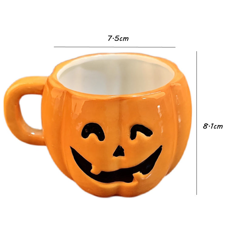 En céramique Halloween Citrouille Tasse