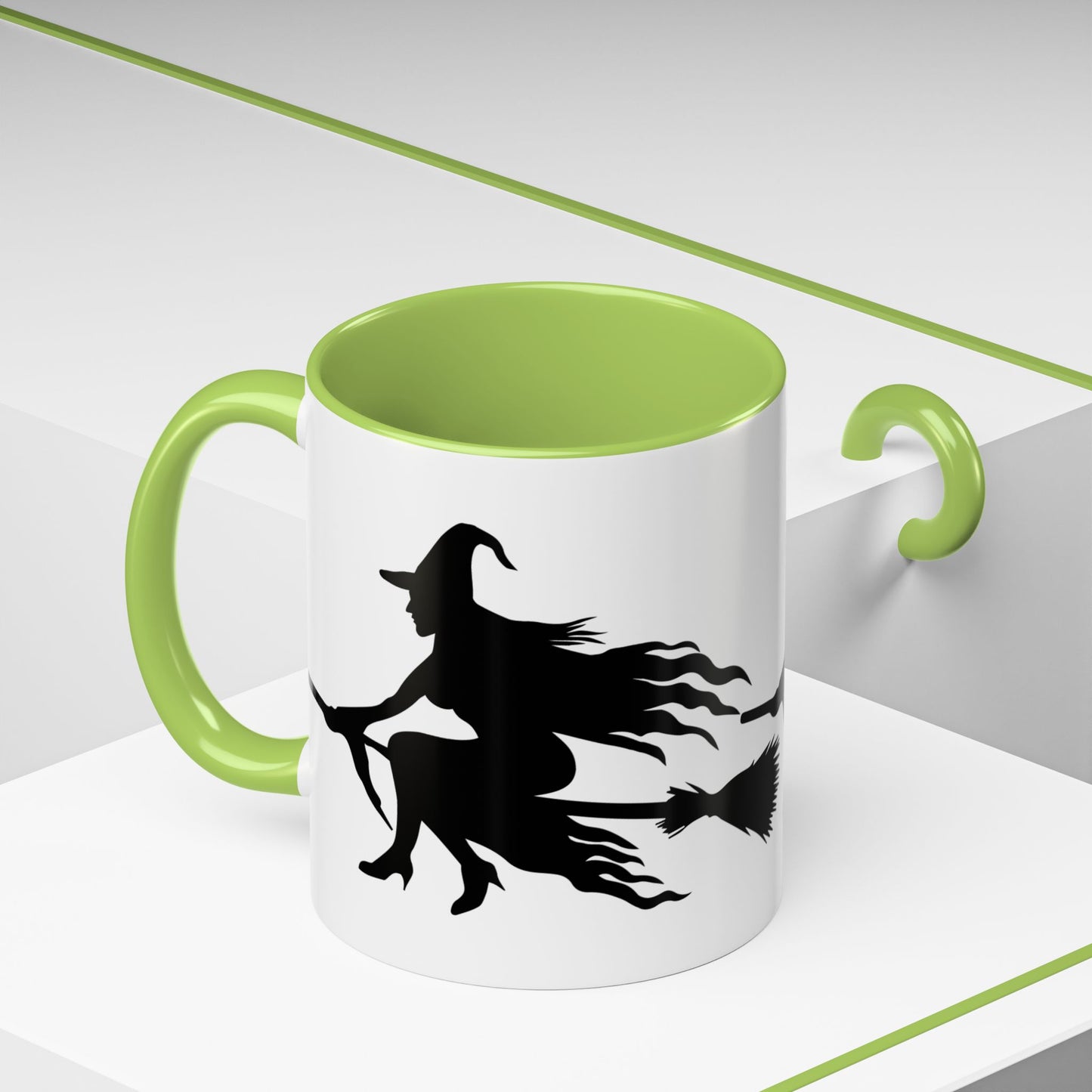 Witchy Accent Coffee Mug - Perfect for Halloween, Witch Enthusiasts, Cozy Nights, Themed Parties, Gift for Her, Magic Lovers