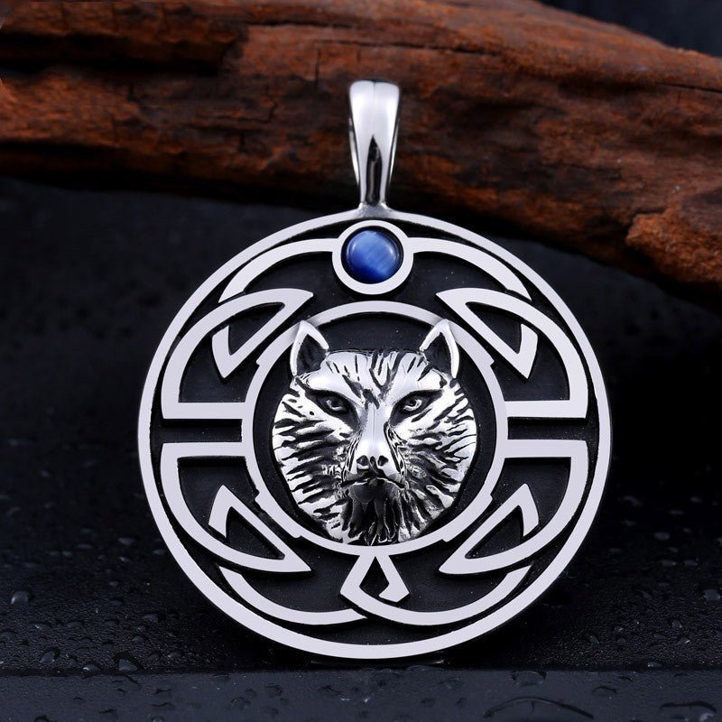 Wolf Head Pendant