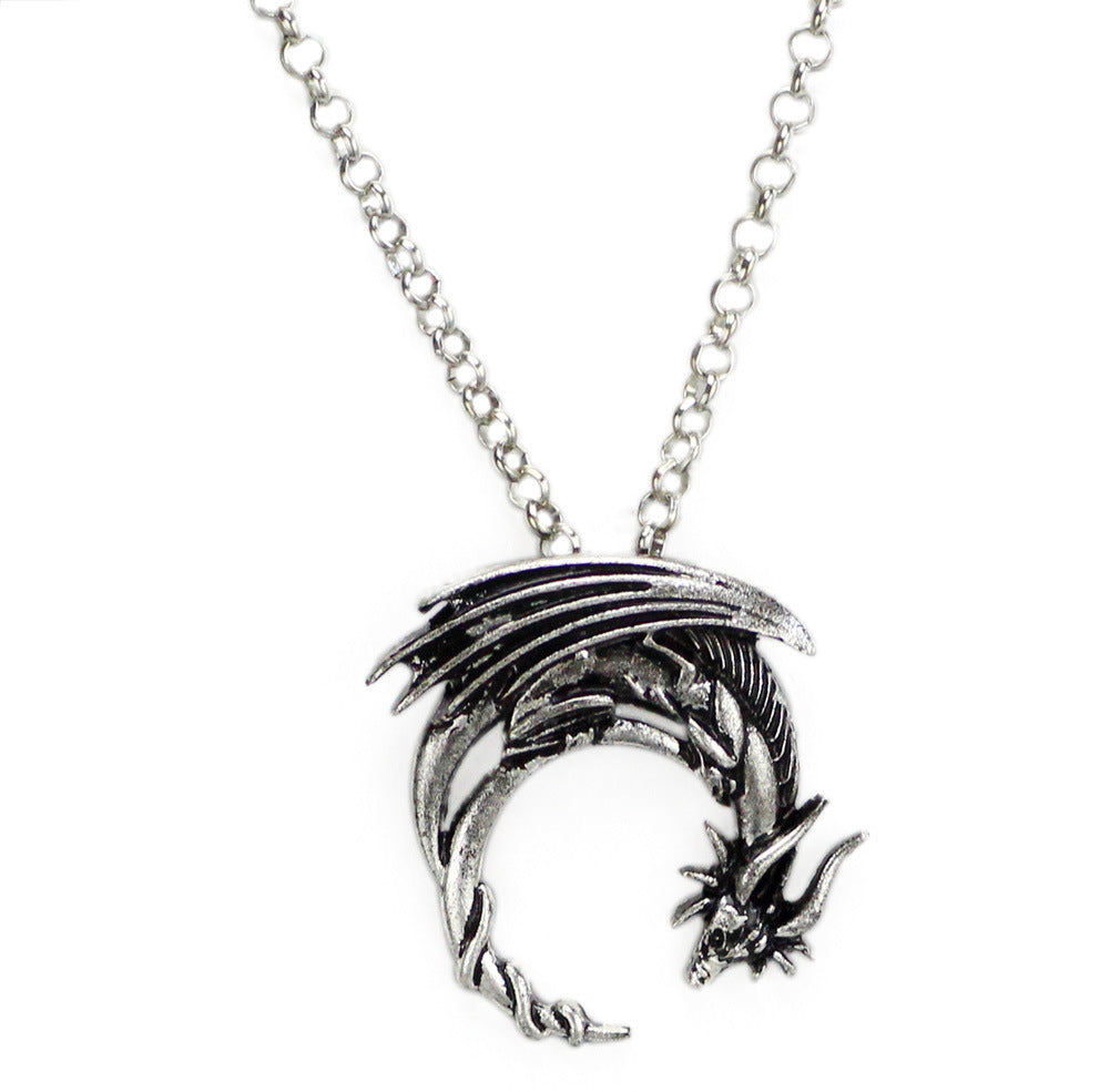 Dragon wing necklace