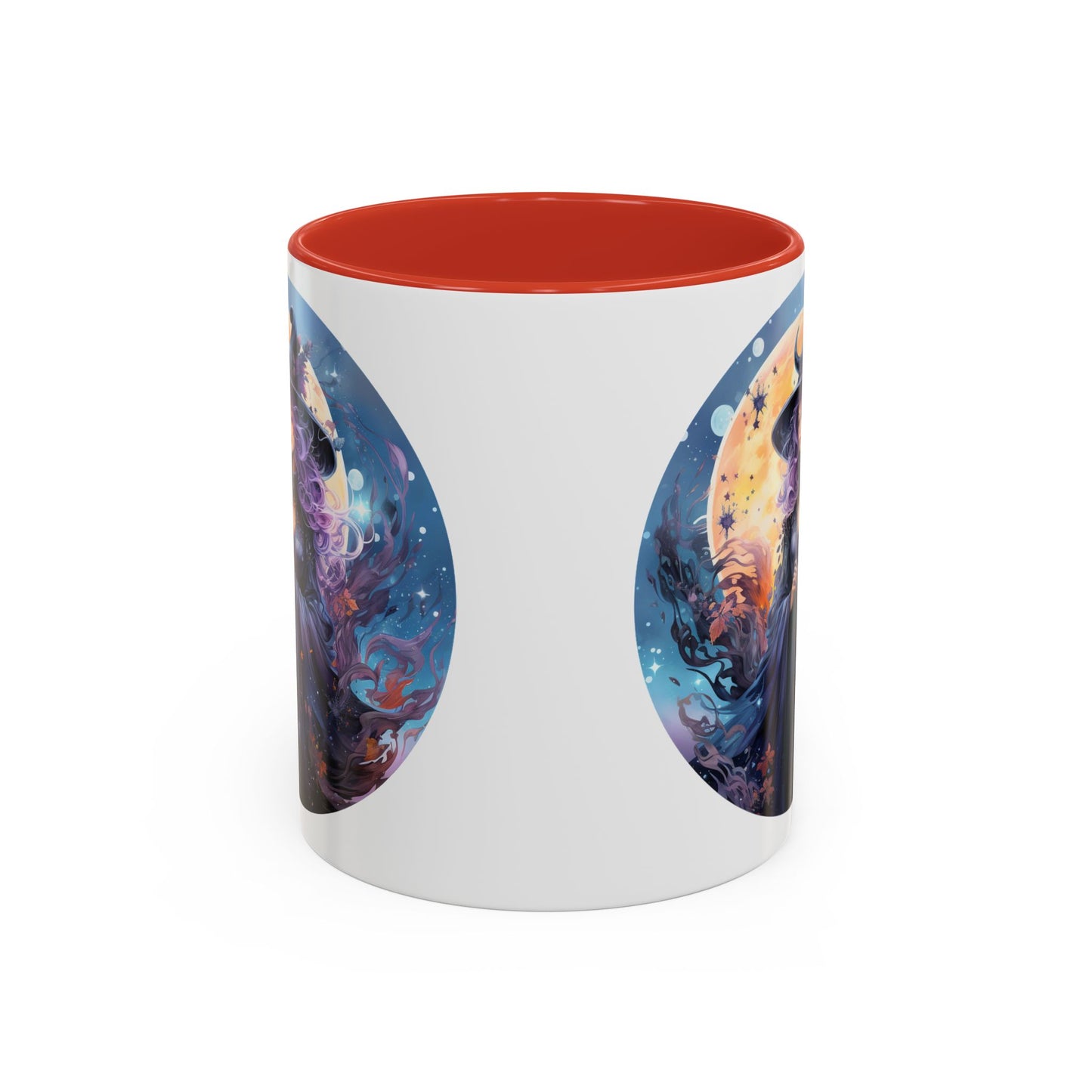 Mystical Witch Coffee Mug, Enchanted Mug, Cute Witch Gift, Magic Drinkware, Celestial Kitchen Decor, Unique Witchy Present