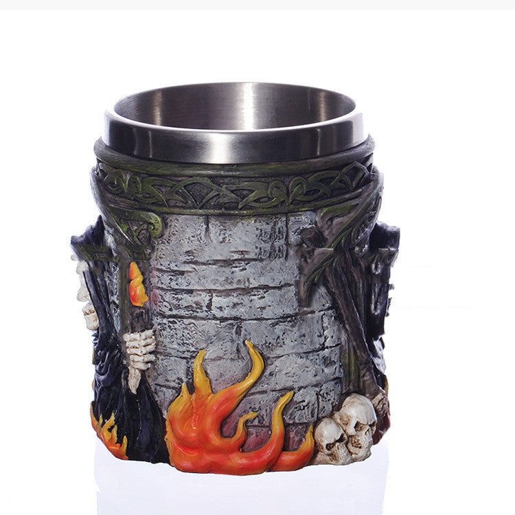 Nouveau tasse crâne de mort