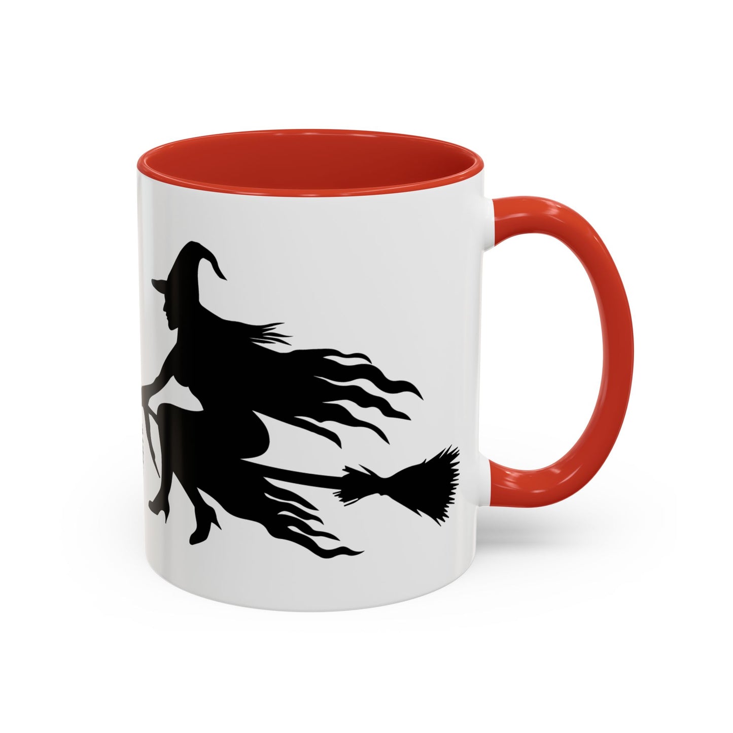 Witchy Accent Coffee Mug - Perfect for Halloween, Witch Enthusiasts, Cozy Nights, Themed Parties, Gift for Her, Magic Lovers