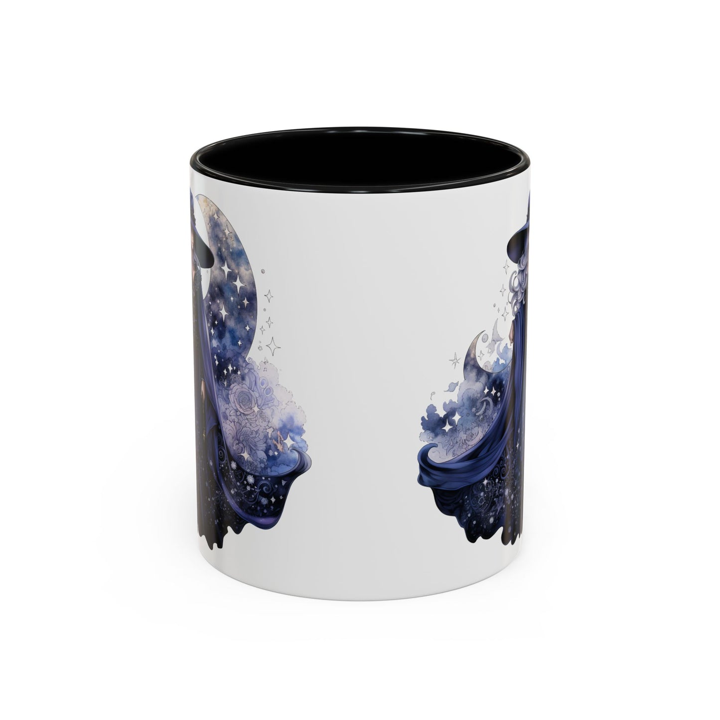 Mystical Sorceress Coffee Mug, Celestial Mug, Witch Coffee Cup, Astrology Drinkware, Enchanted Gift, Moon Phase Mug