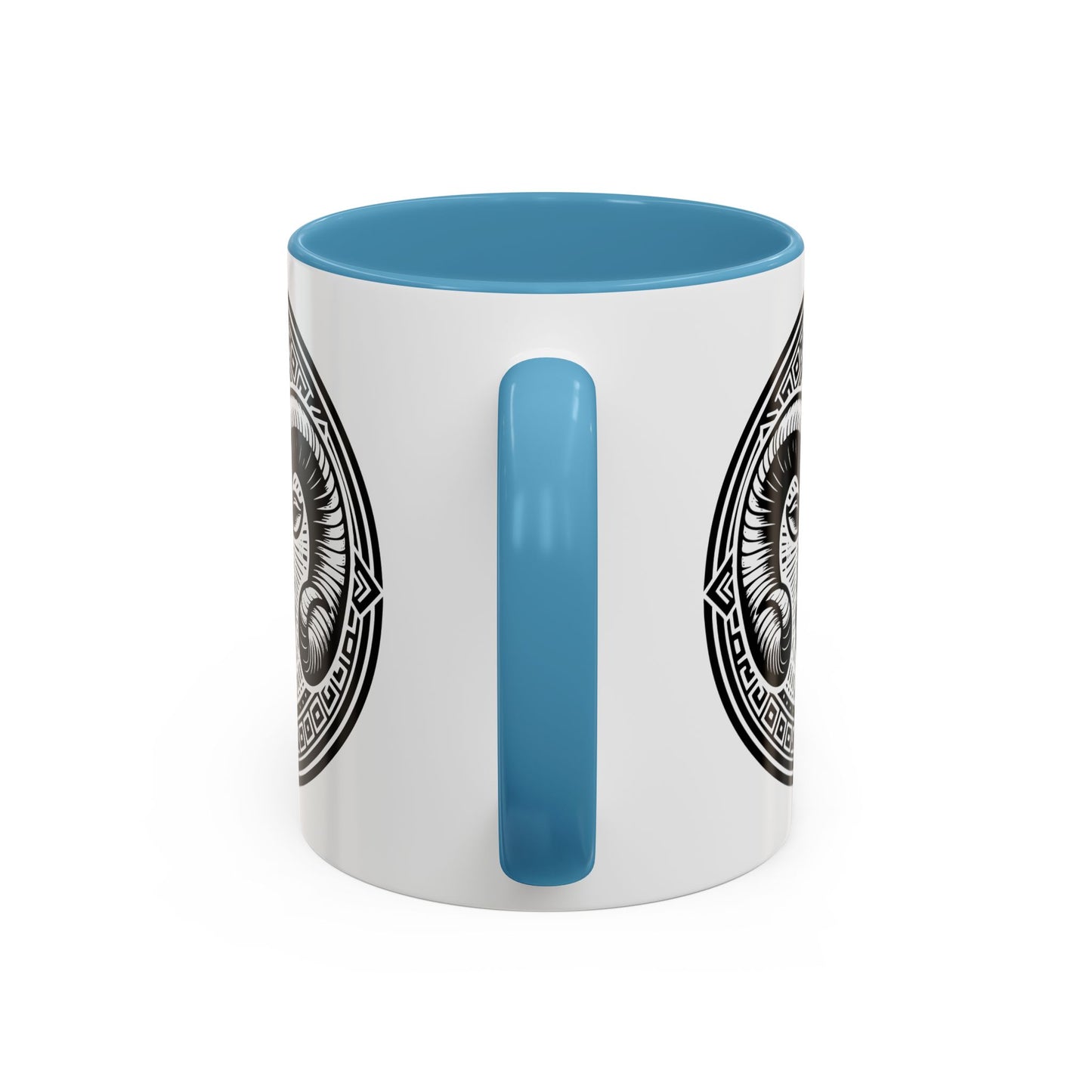 Bold Ram Accent Coffee Mug, Unique Gift for Animal Lovers, Perfect for Home, Office, Birthdays, or Holidays, 11/15oz