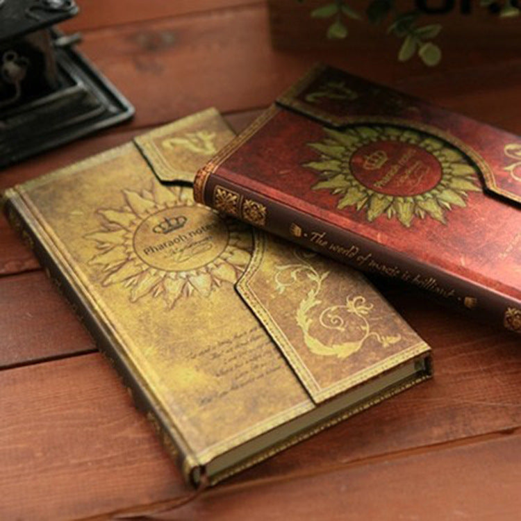 Retro European style magic notebook magnetic buckle